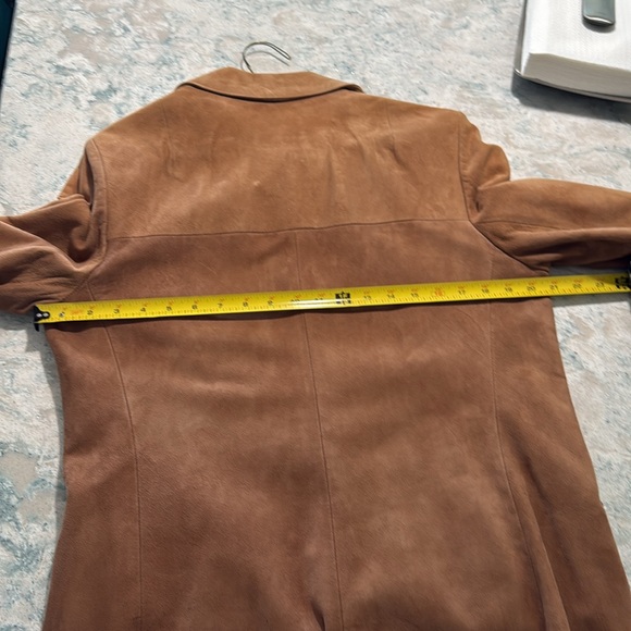 Soft brushed leather jacket! Stylish ! - Picture 4 of 4